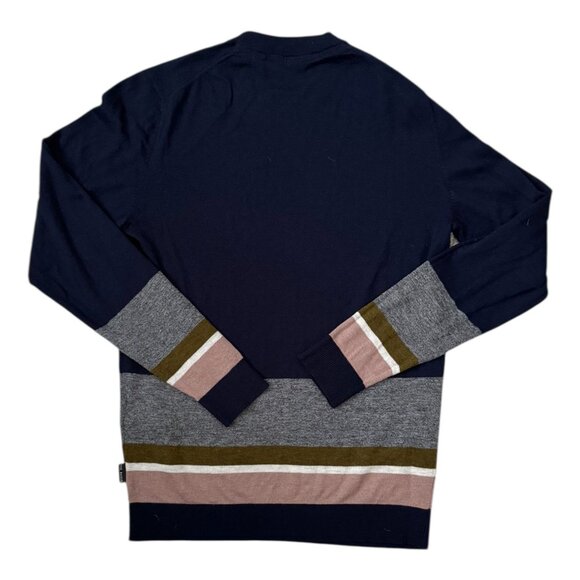 Ted Baker Long Sleeve Host Crew Neck Wool-Blend MENS Sweater Size (2) S/36 - Picture 5 of 7